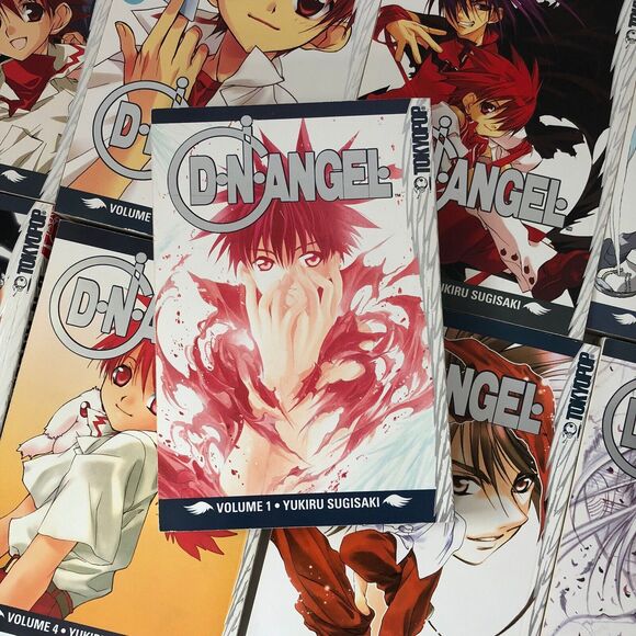 DNAngel Vol 1-11 Manga English Yukiru Sugisaki Tokyopop Trade Paperback - Picture 7 of 8